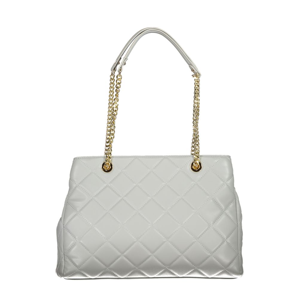 Mario Valentino Grigio Polyurethane Women Handbag - Image 2