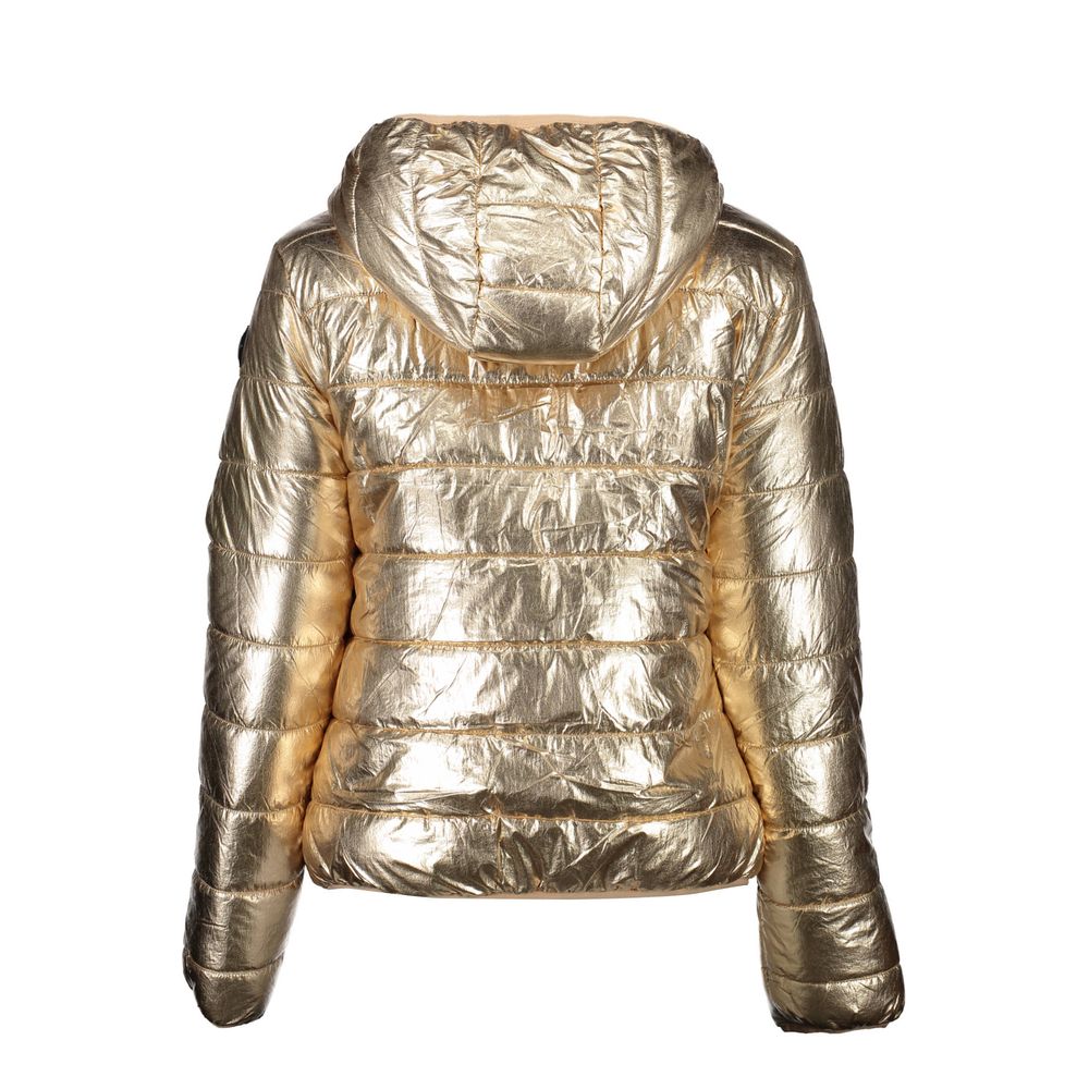 U.S. POLO ASSN. Gold Nylon Women's Jacket - Image 2