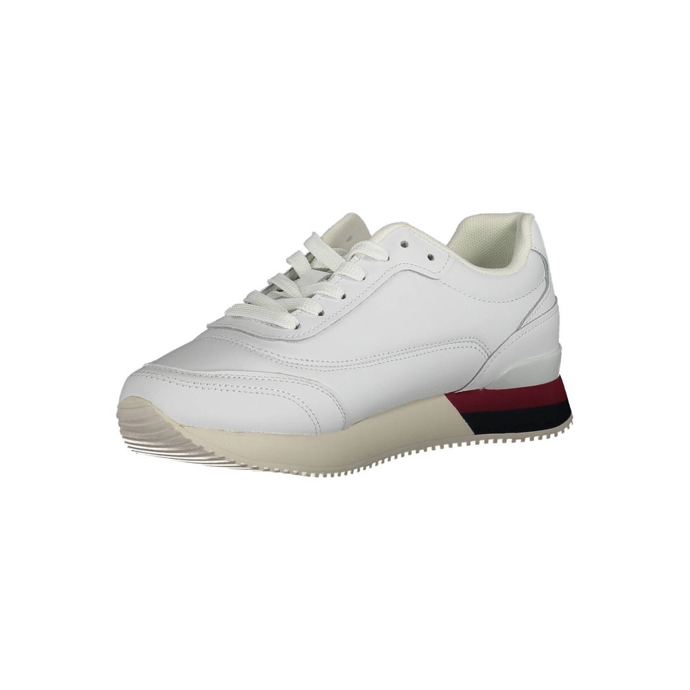 Tommy Hilfiger Bianco Pelle Women Sneaker - Image 3