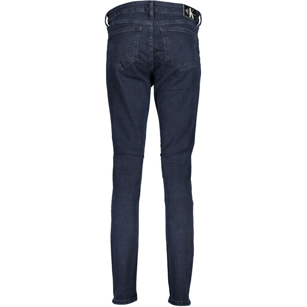 Calvin Klein Blue Cotton Jeans Denim - Image 2