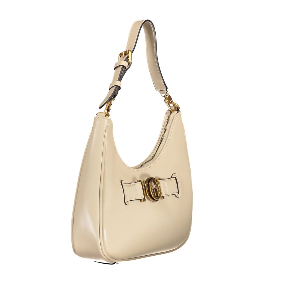 Guess Jeans Beige Polyethylene Handbag - Image 3