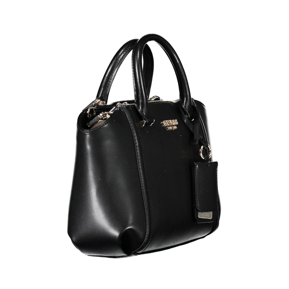 Guess Jeans Black Polyethylene Handbag - Image 3