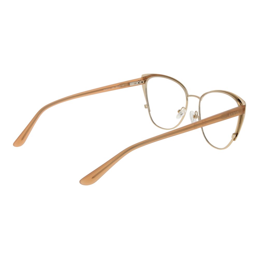 Guess Beige Metal Glasses (Frames) - Image 3