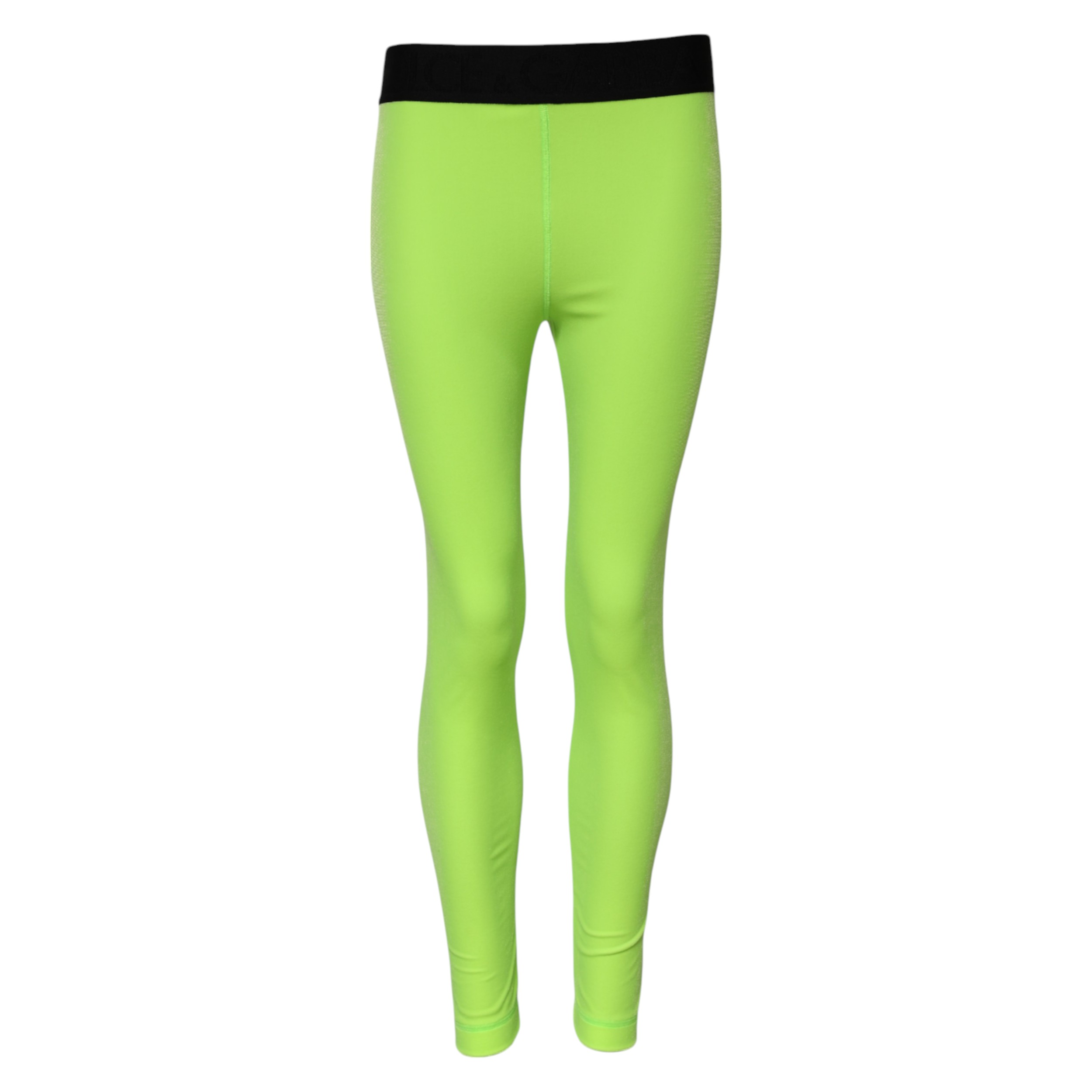 Dolce & Gabbana Green Nylon Slim Fit Leggings Pants - Image 5