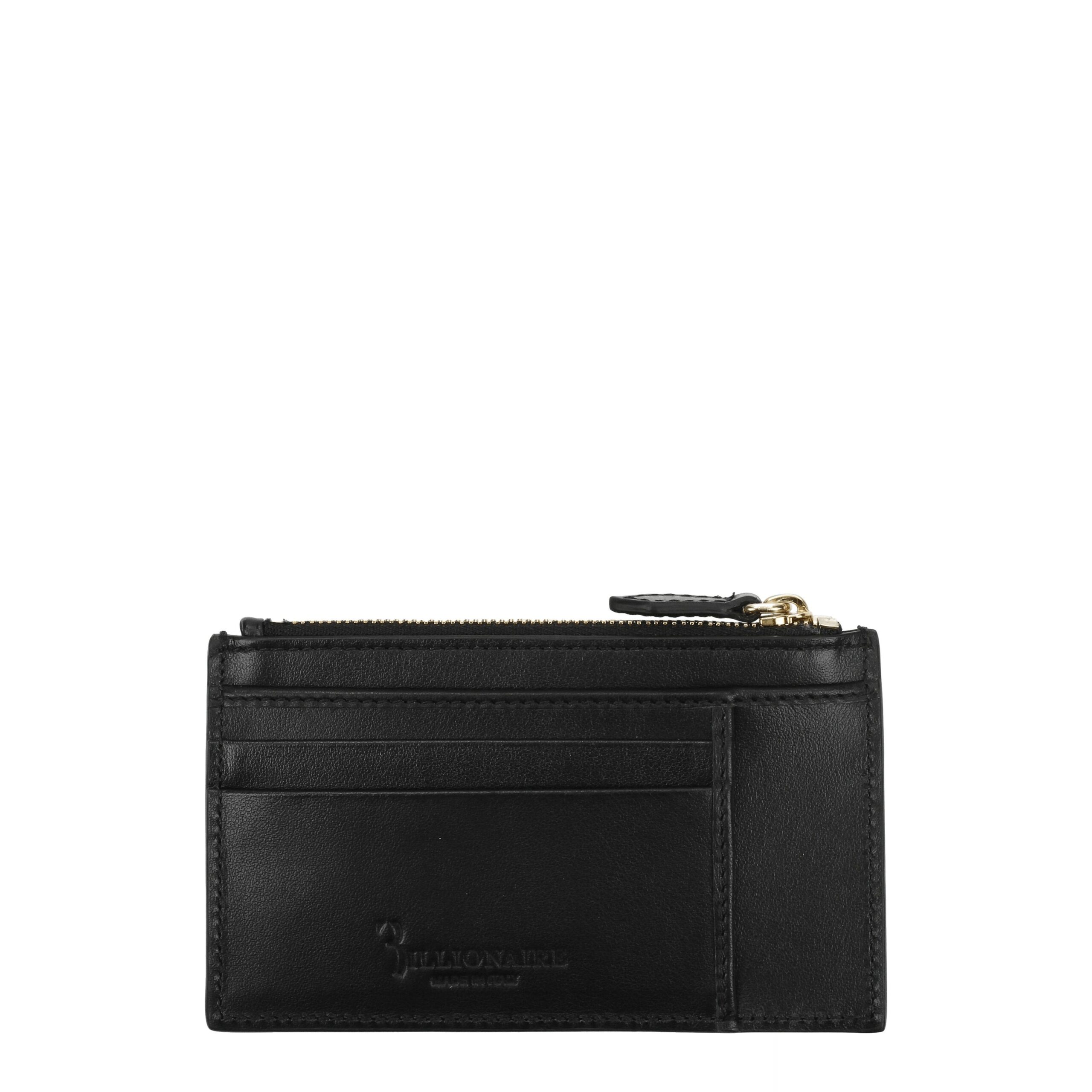 Billionaire Italian Couture Black Crocodile Cardholder - Image 2