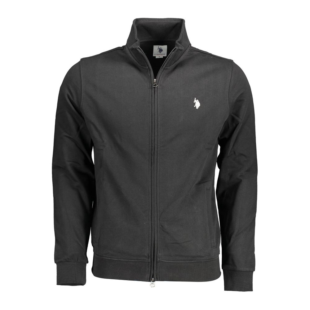 U.S. POLO ASSN. Black Cotton Sweatshirt