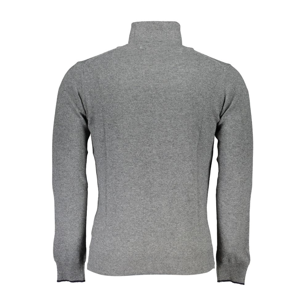 North Sails Gray Fabric Sweater - Image 2