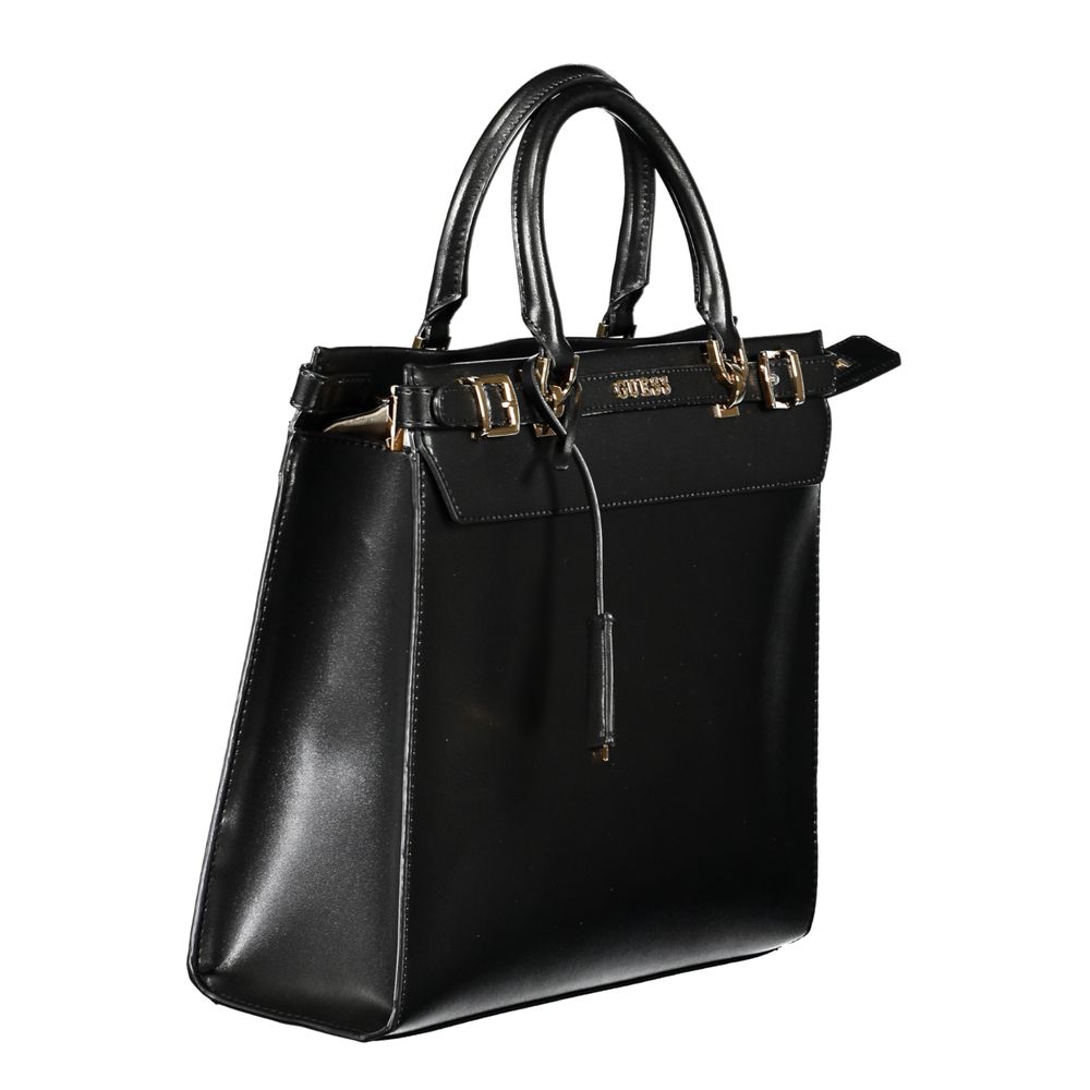 Guess Jeans Black Polyethylene Handbag - Image 3