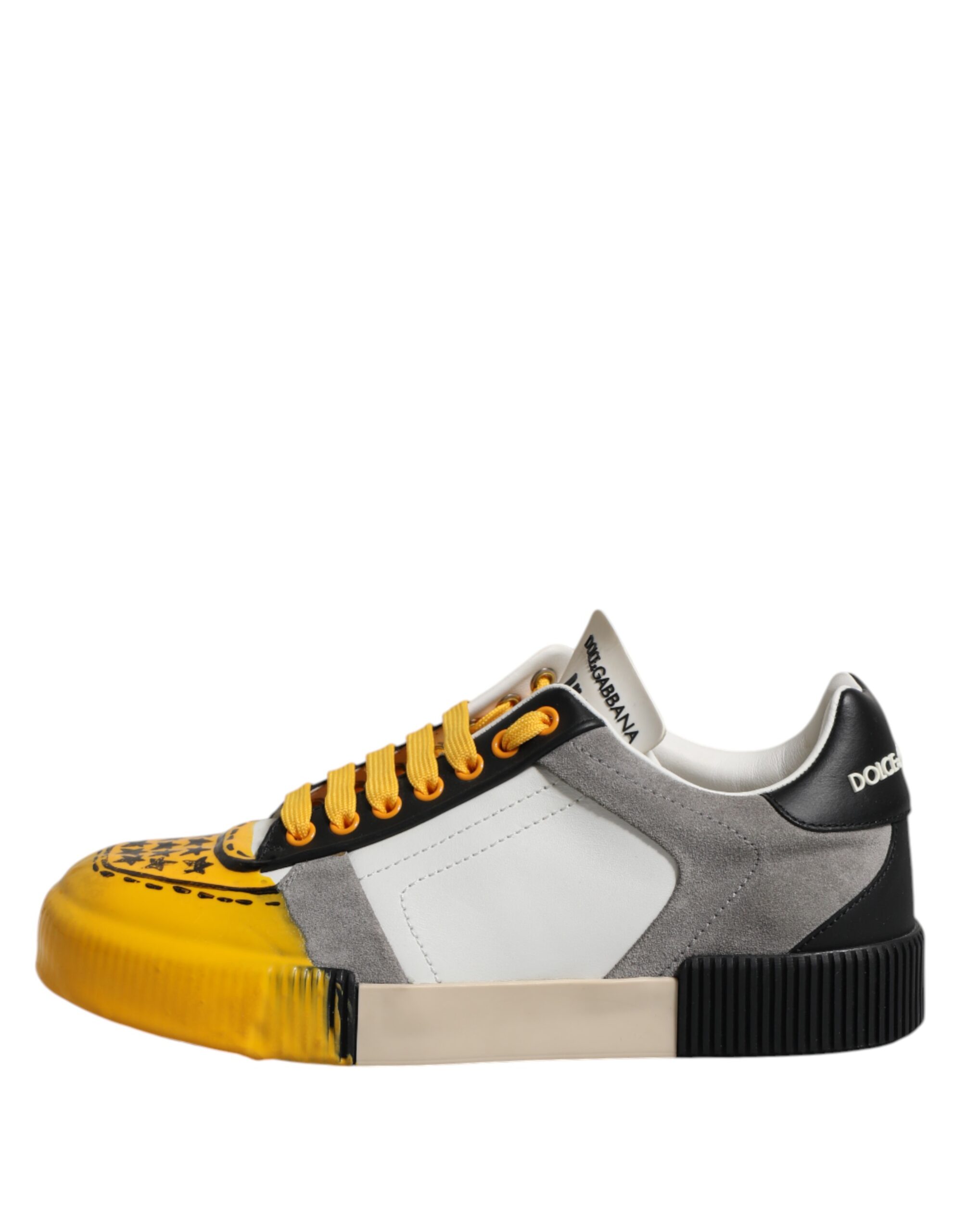 Dolce & Gabbana Multicolor MIAMI Low Top Sneakers Shoes - Image 6