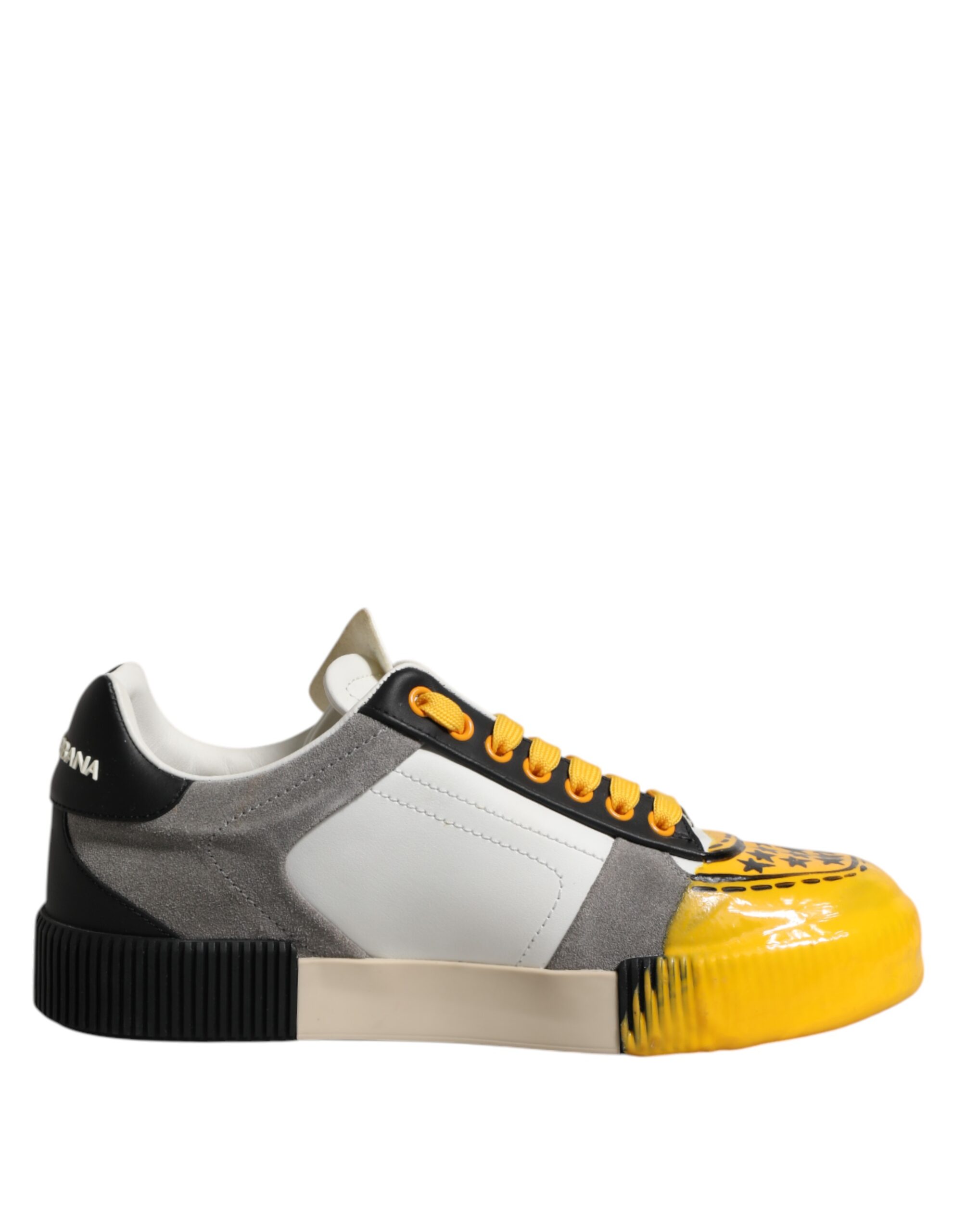 Dolce & Gabbana Multicolor MIAMI Low Top Sneakers Shoes - Image 7
