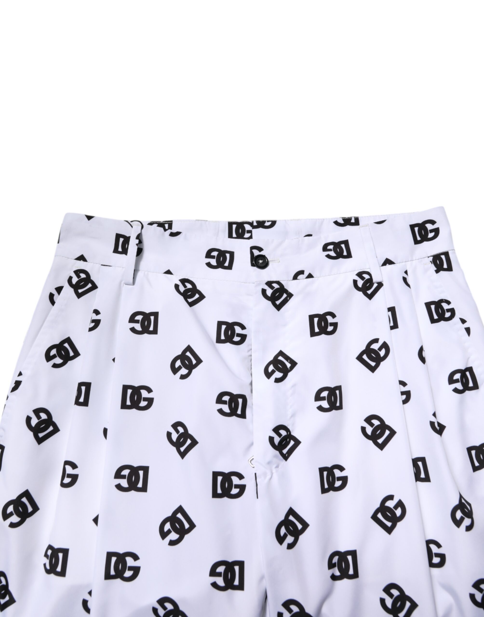 Dolce & Gabbana White Logo Cotton Skinny Denim Trouser Pants - Image 5