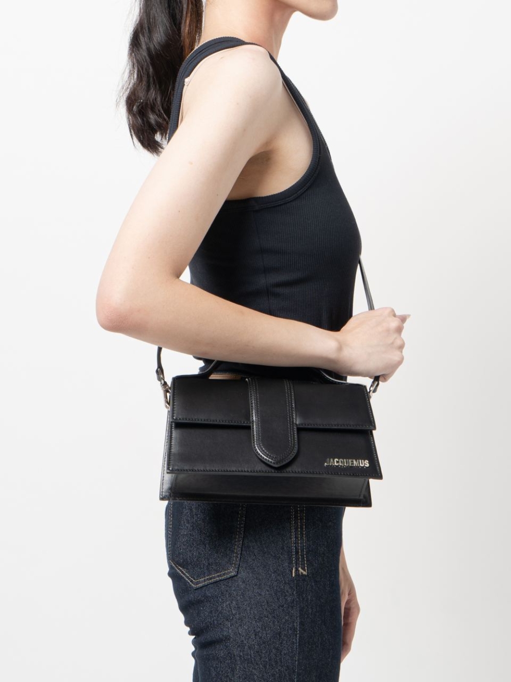 Jacquemus Le Grand Bambino Black Bag - Image 2