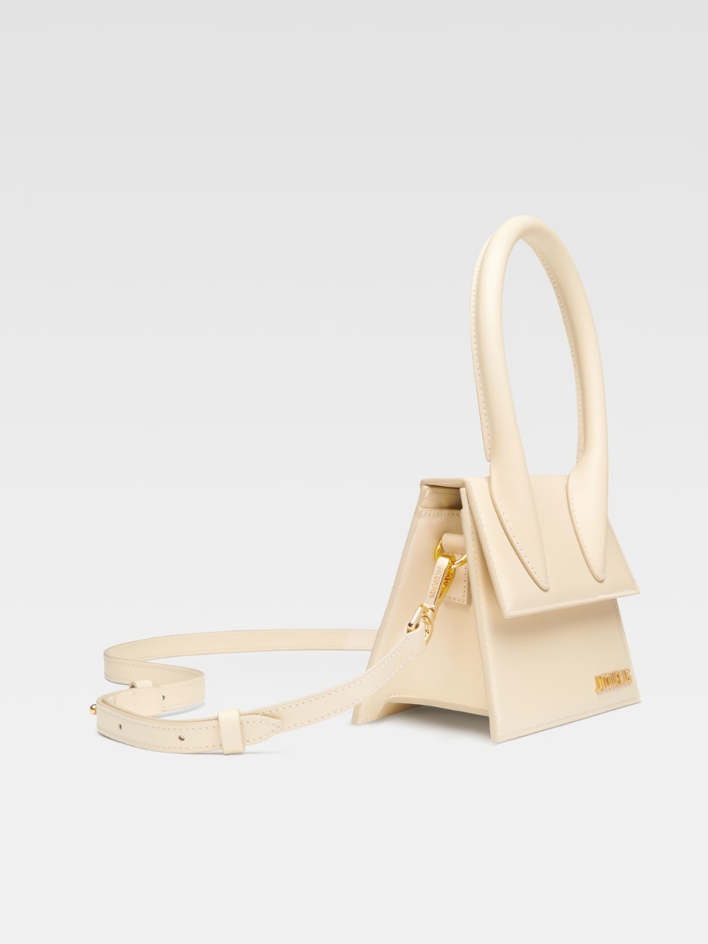 Jacquemus Le Chiquito Moyen Ivory Bag - Image 3