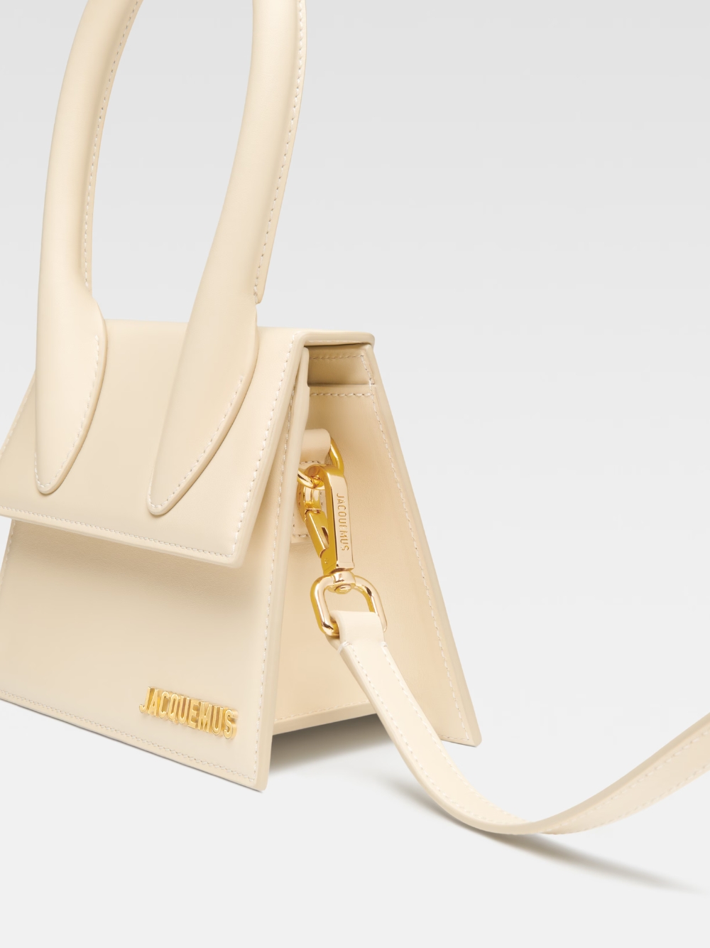 Jacquemus Le Chiquito Moyen Ivory Bag - Image 5