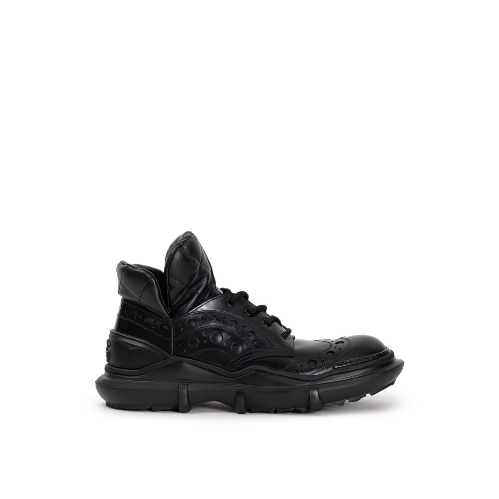 Dolce & Gabbana Black Leather Oxfords And Derby