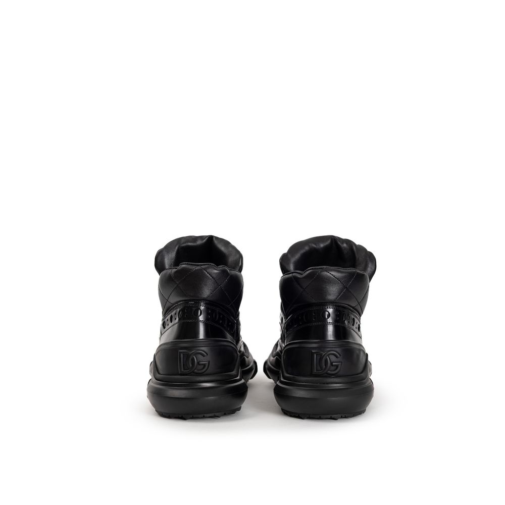 Dolce & Gabbana Black Leather Oxfords And Derby - Image 3