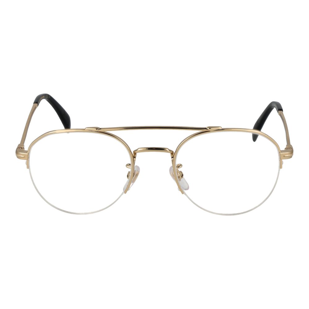 David Beckham Gold Metal Glasses (Frames) - Image 2