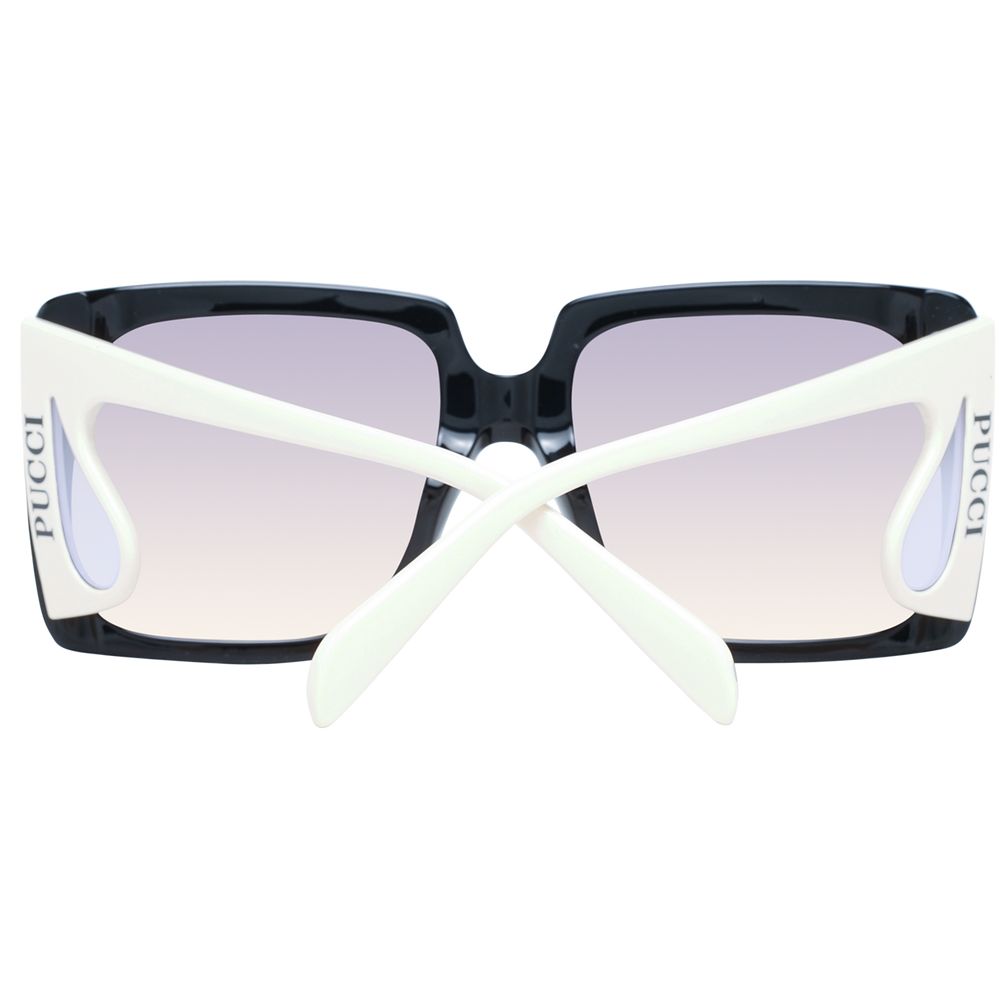 Emilio Pucci Black Plastic Sunglasses - Image 3