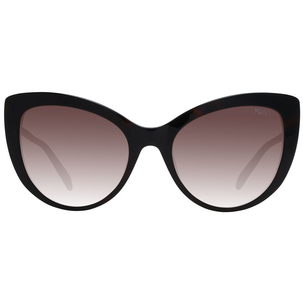 Emilio Pucci Brown Plastic Sunglasses - Image 2