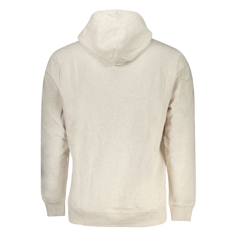 Tommy Hilfiger Beige Cotton Men's Hoodie - Image 2
