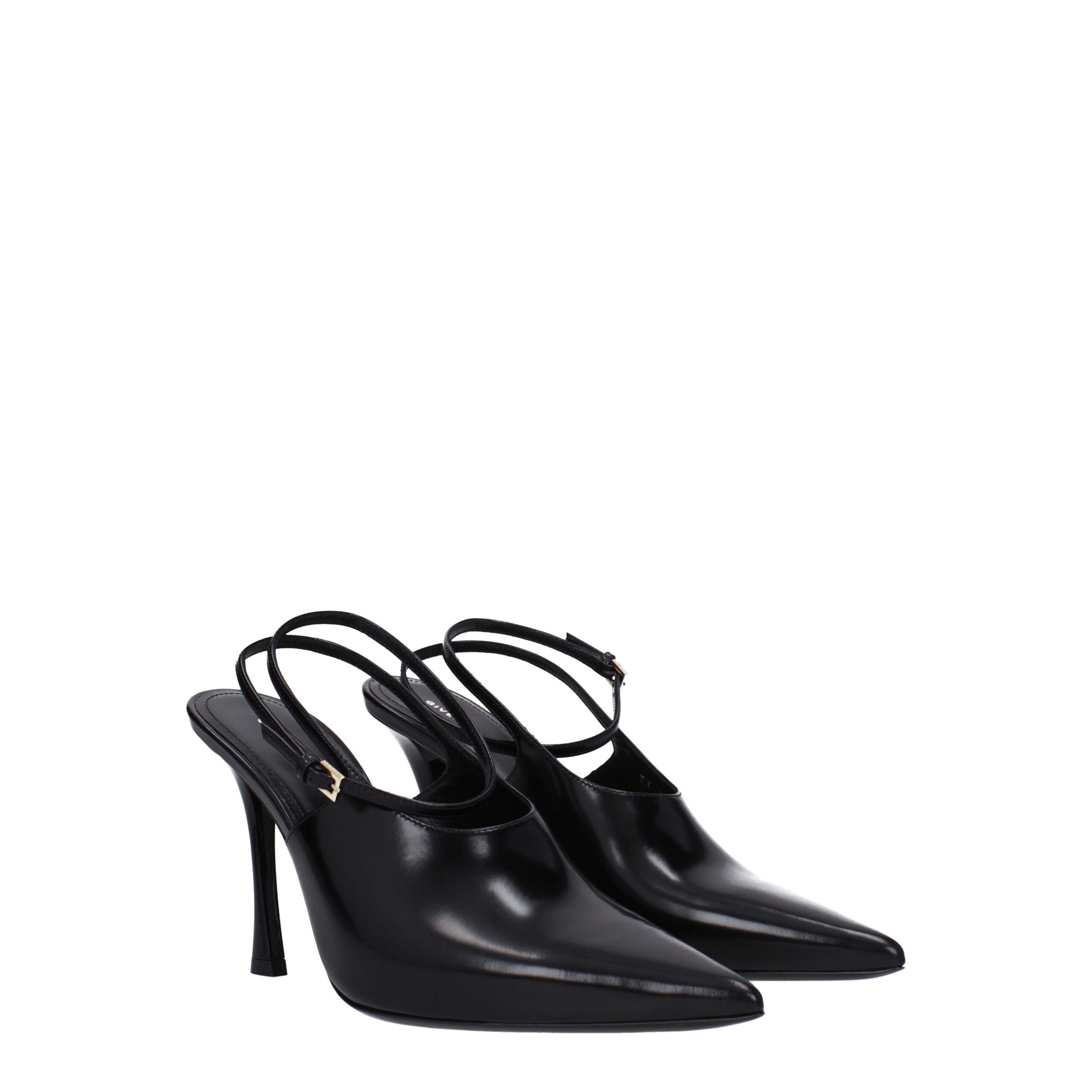 Givenchy Black Leather High Heel Pumps - Image 2