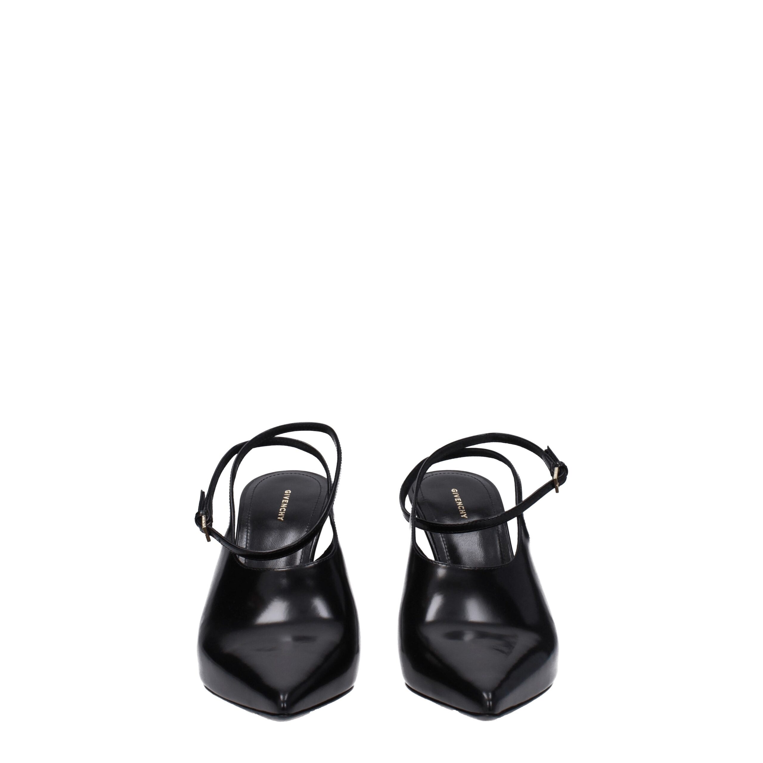 Givenchy Black Leather High Heel Pumps - Image 3