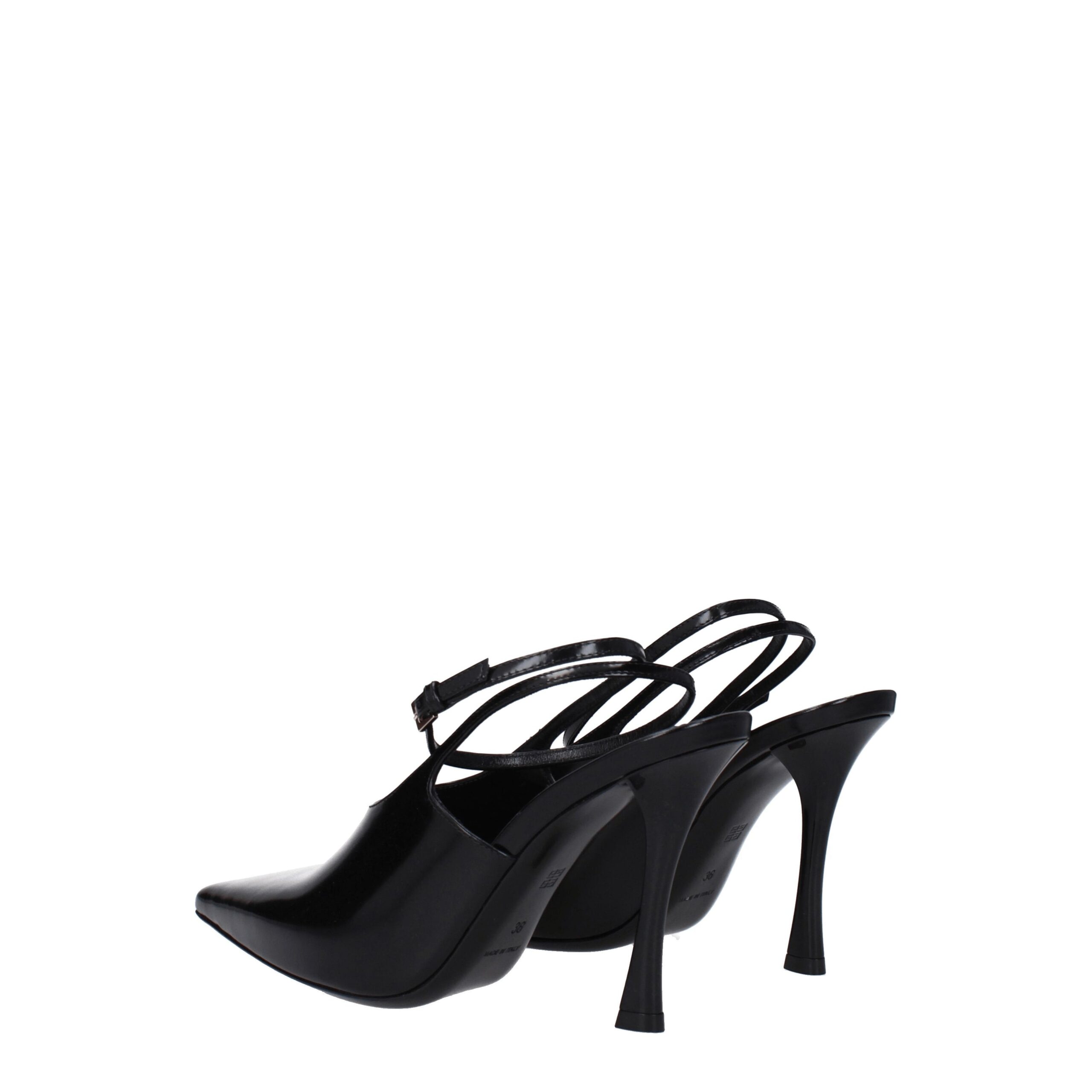 Givenchy Black Leather High Heel Pumps - Image 4