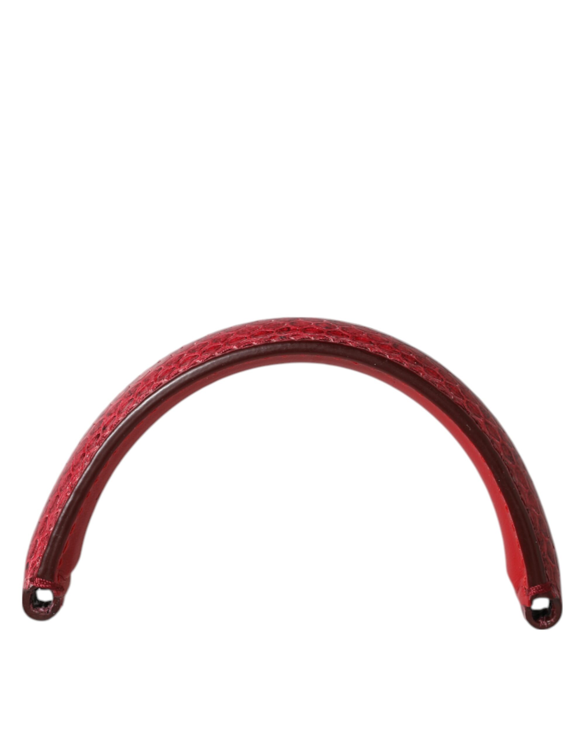 Dolce & Gabbana Red Small Ayers Leather Bag Handle Women Shoulder Strap - Image 3