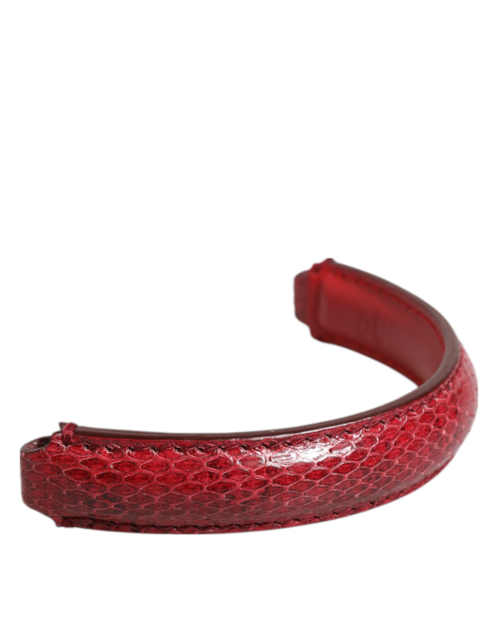 Dolce & Gabbana Red Small Ayers Leather Bag Handle Women Shoulder Strap - Image 5