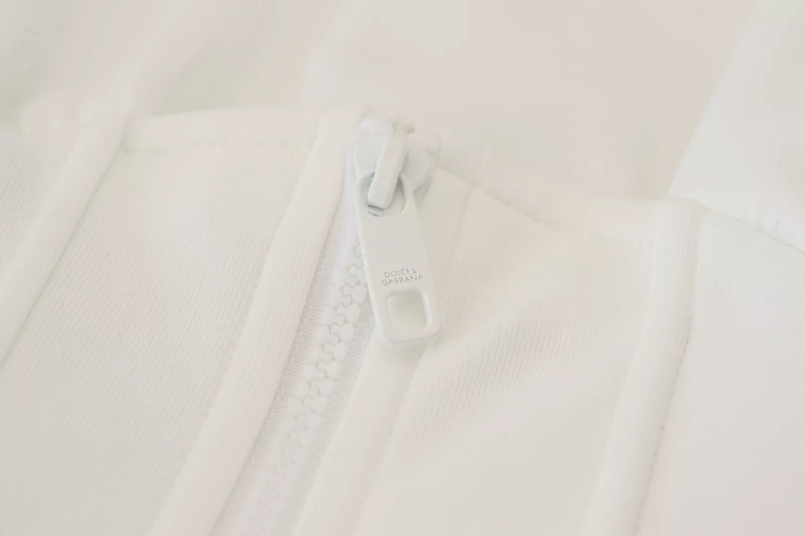 Dolce & Gabbana White Cotton Corset Stretch Top T-shirt - Image 7