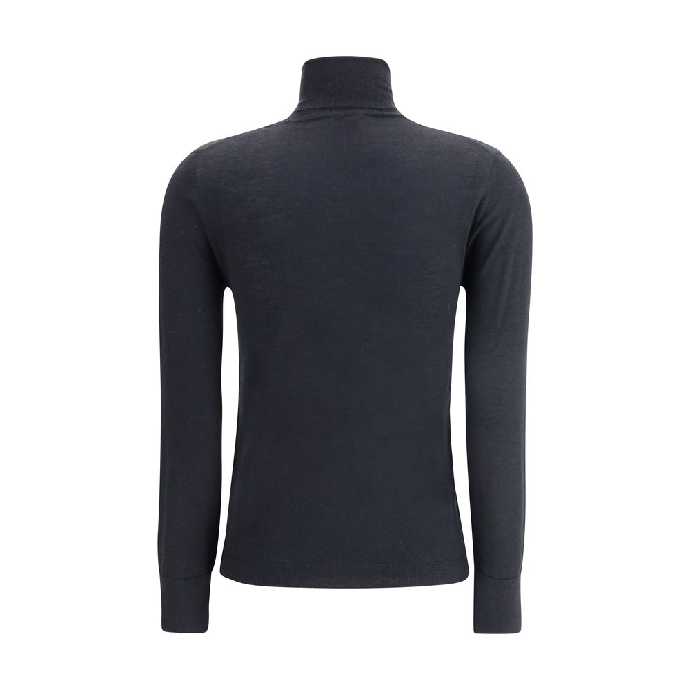 Allude Cashmere turtleneck Sweater - Image 2