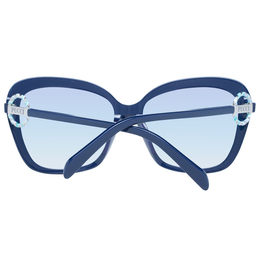 Emilio Pucci Blue Women Sunglass - Image 3