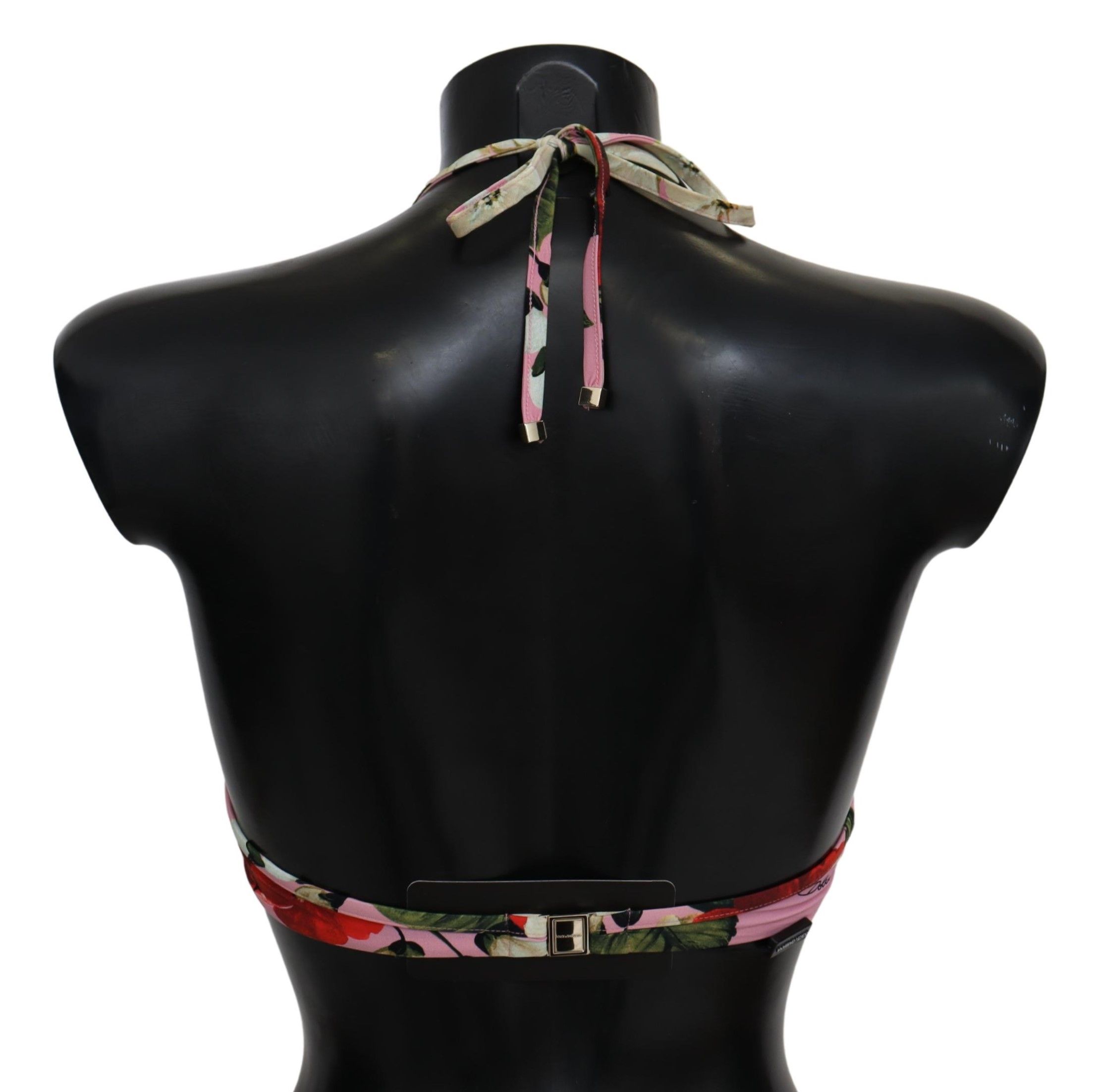 Dolce & Gabbana Multicolor Floral Swimsuit Beachwear Bikini Tops - Image 2