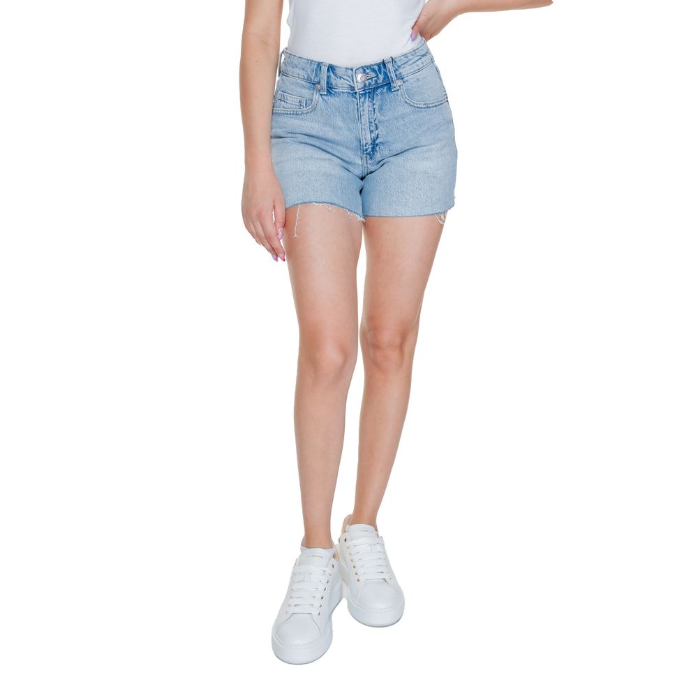 Vero Moda Light Blue Cotton Short - Image 4