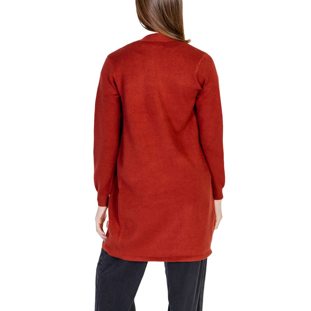 Vero Moda Red Viscose Cardigan - Image 2