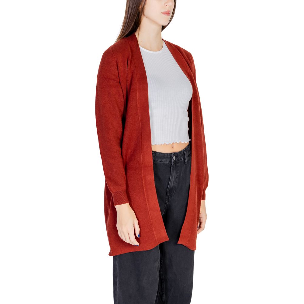 Vero Moda Red Viscose Cardigan - Image 5