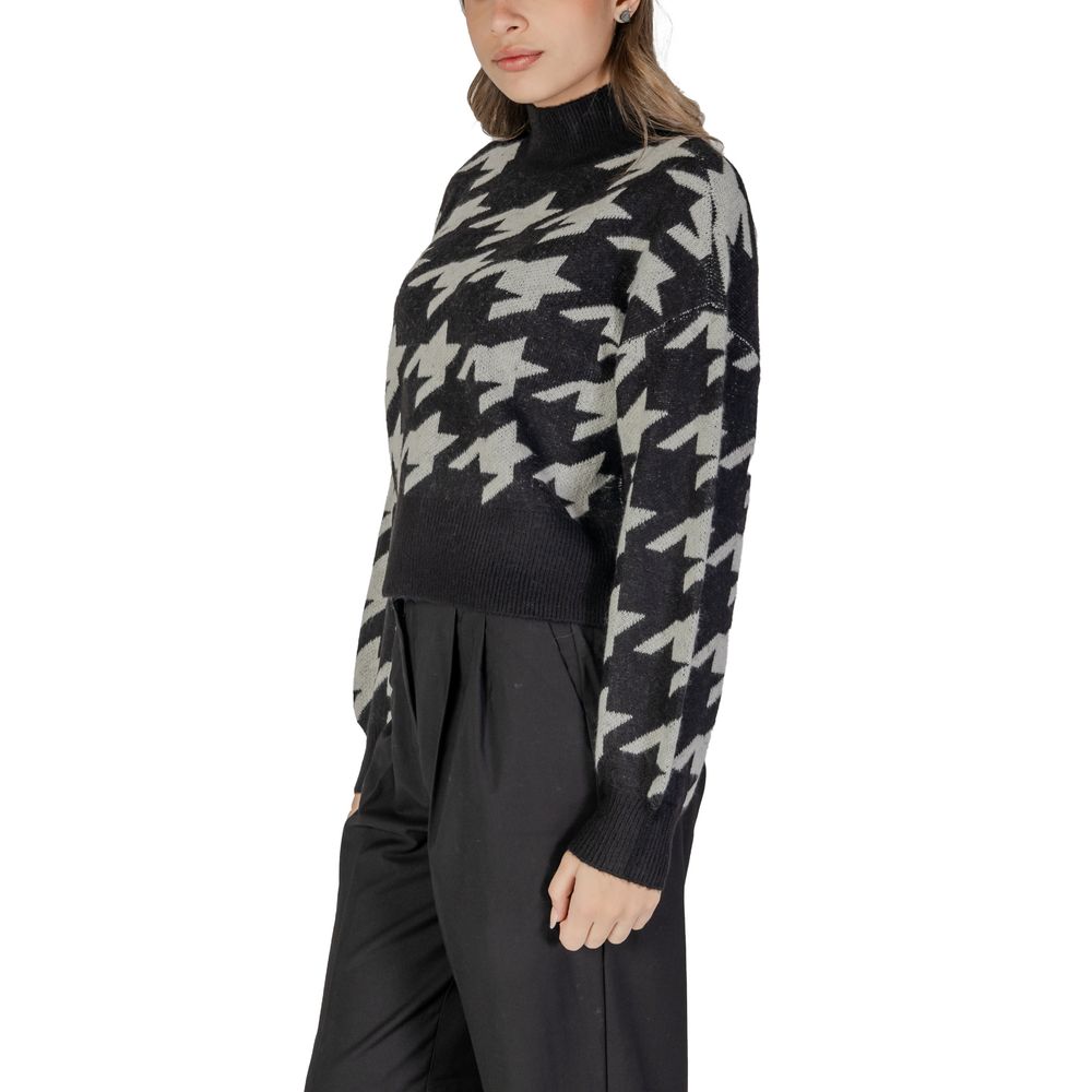 Vero Moda Black Marabou Sweater - Image 4