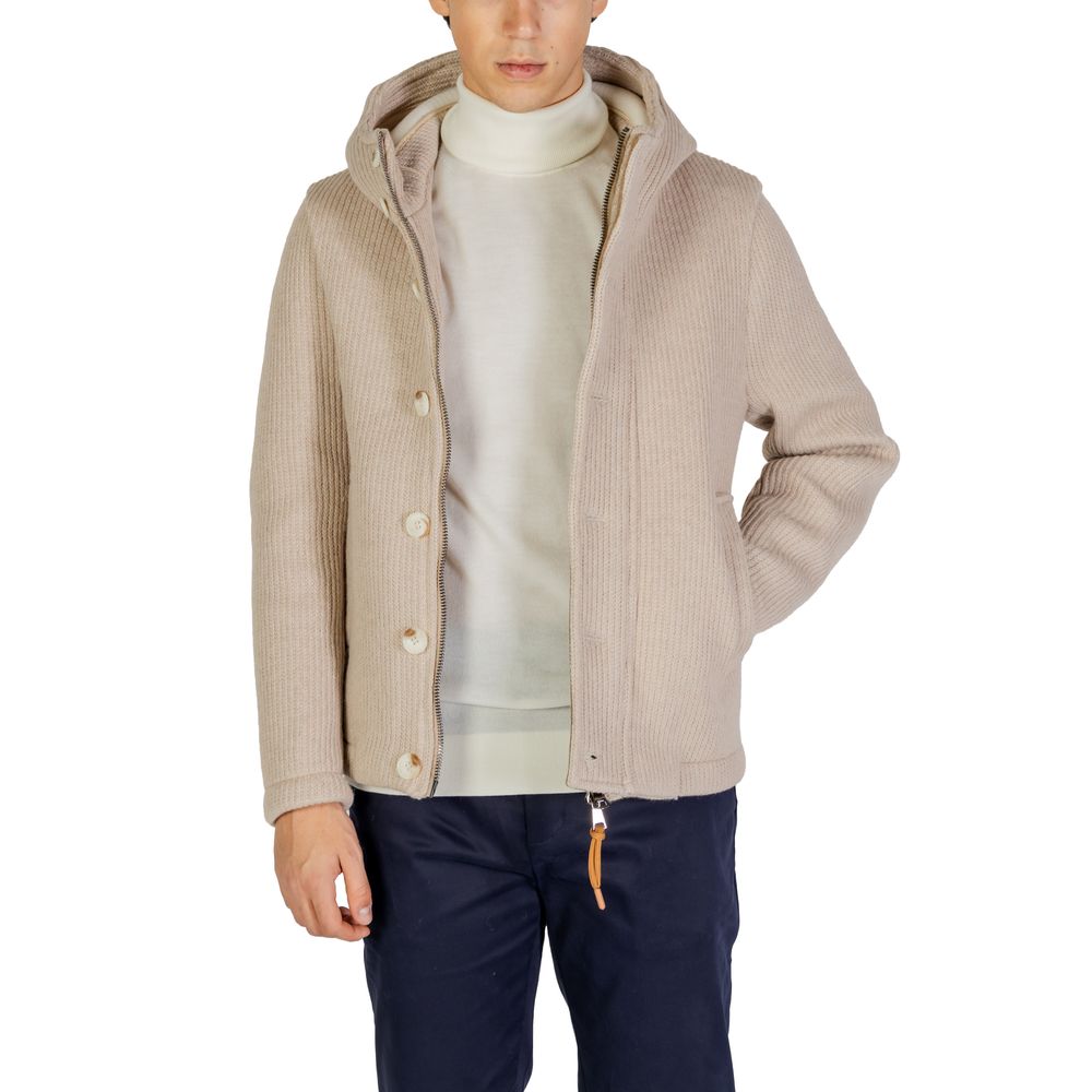 Hydra Clothing Beige Polyester Jackets & Coat - Image 5