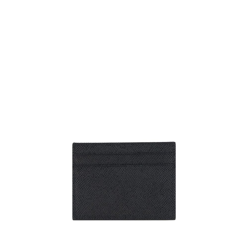 Dolce & Gabbana Black Calf Leather Bos Taurus Wallet - Image 2