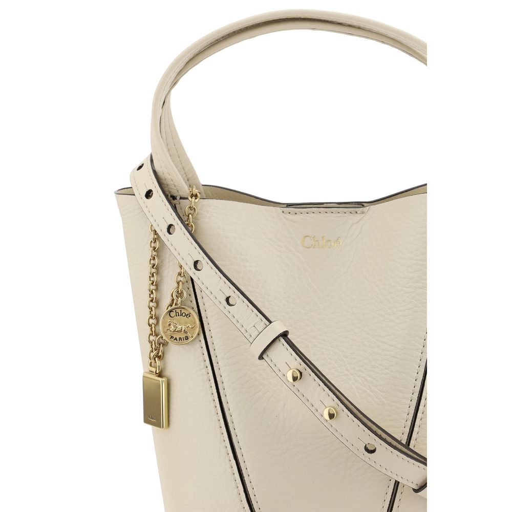ChloƩ Beige Calf Leather Bos Taurus Shoulder Bag - Image 4