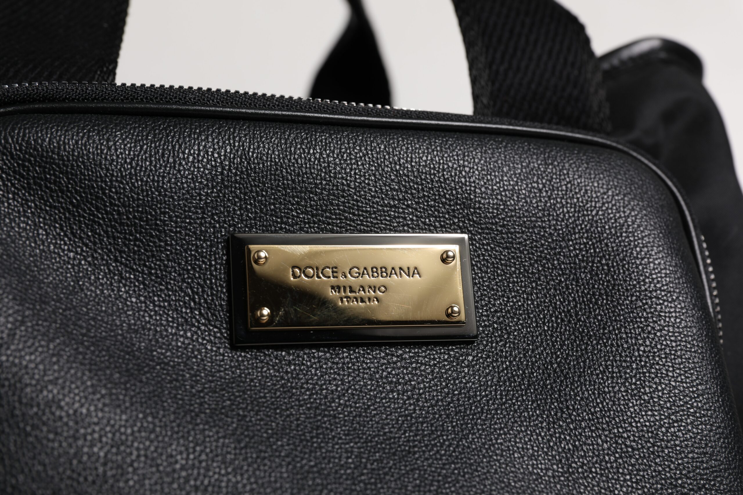 Dolce & Gabbana Black Shoulder Strap Pet Carry Logo Plaque Bag - Image 3