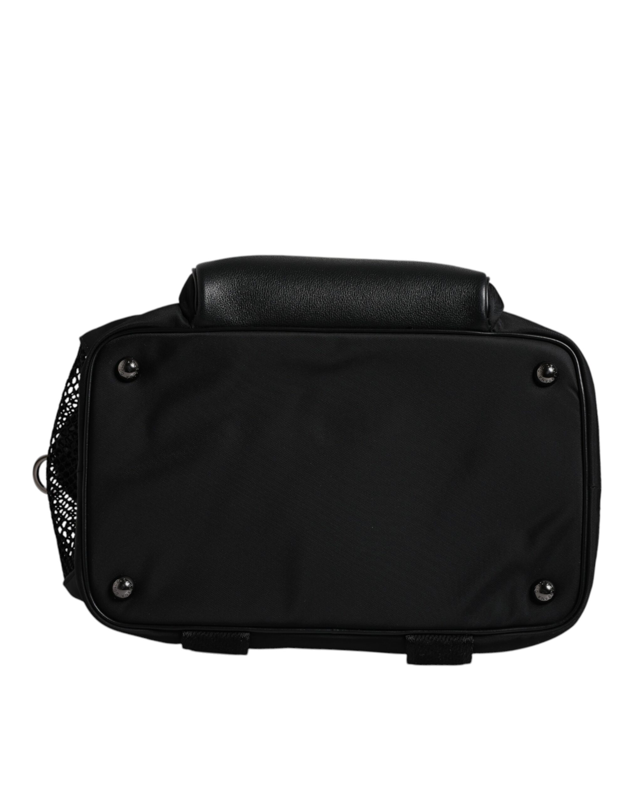 Dolce & Gabbana Black Shoulder Strap Pet Carry Logo Plaque Bag - Image 6