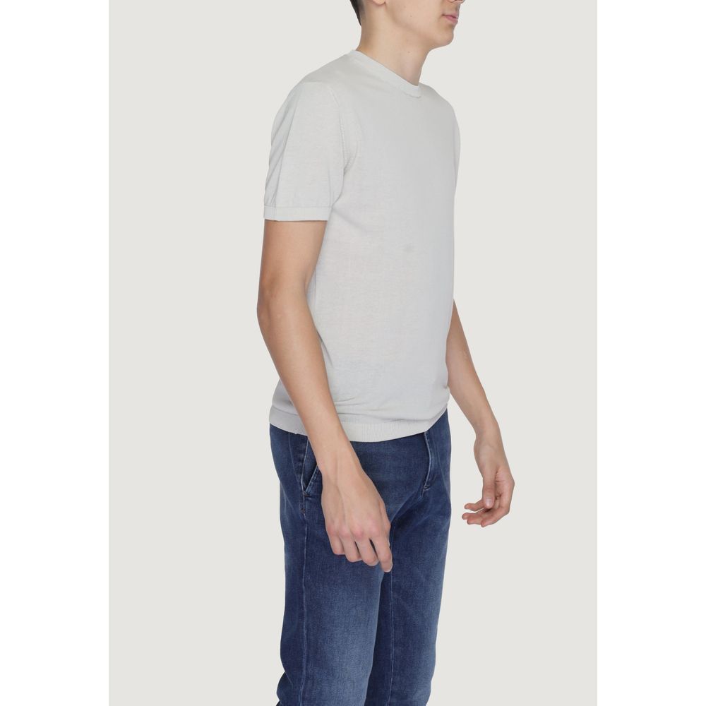 U.S. POLO ASSN. Gray Cotton T-Shirt - Image 3