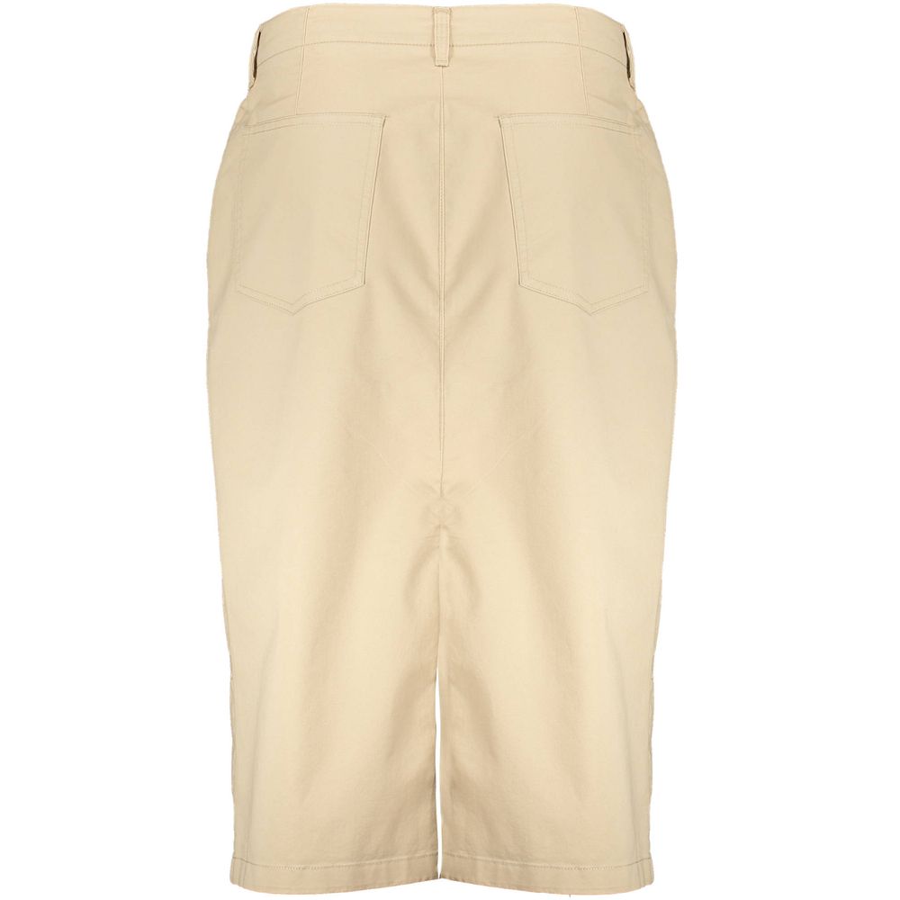 Gant Beige Cotton Skirt - Image 2