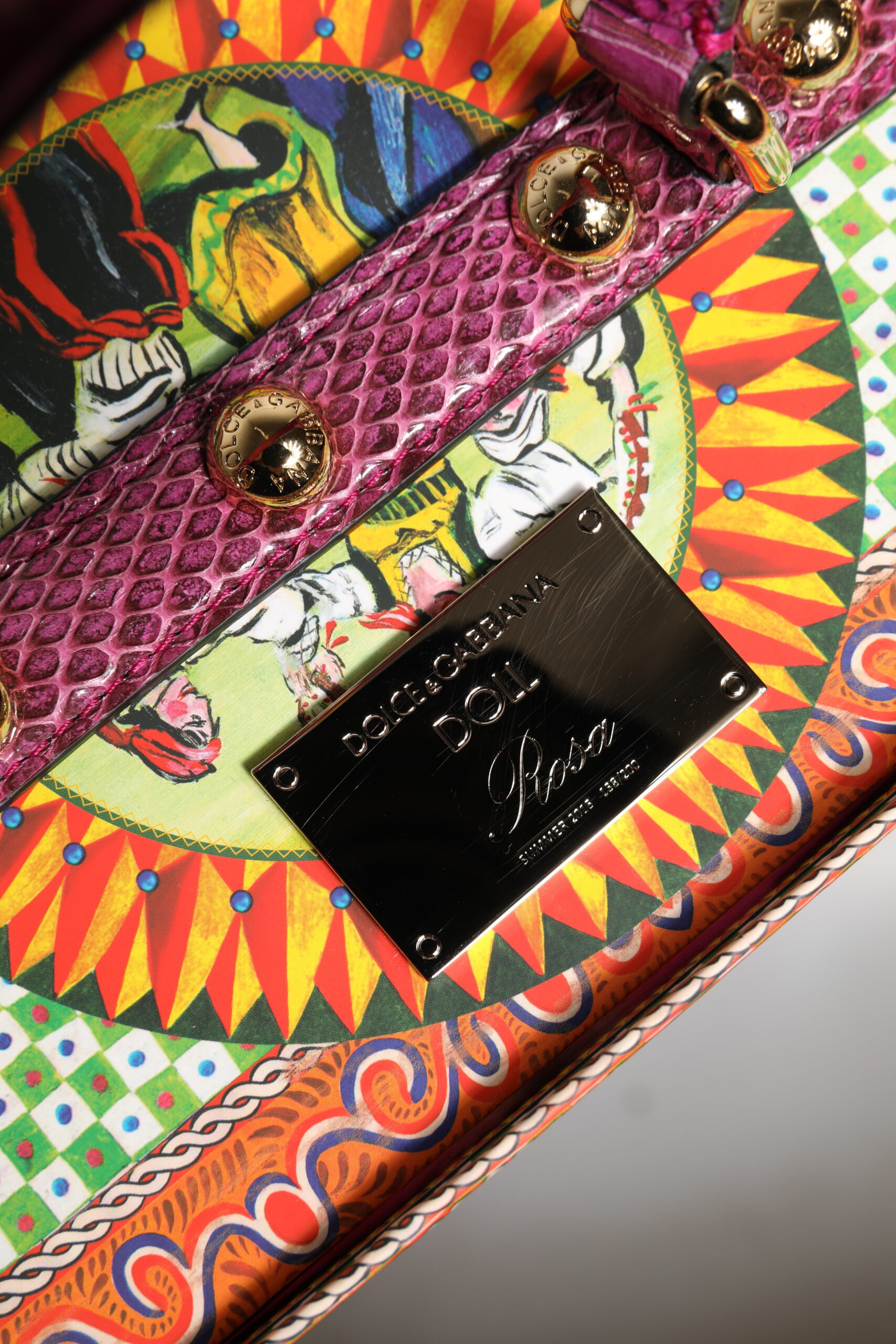 Dolce & Gabbana Black Dress Ceramic Porcelain Fashion Leather Sicily Dolls - Image 5