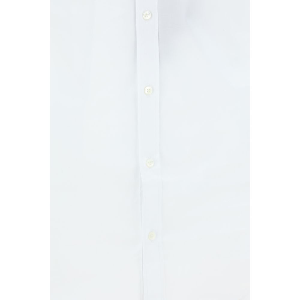 Dolce & Gabbana White Elastane Dress Shirt - Image 3