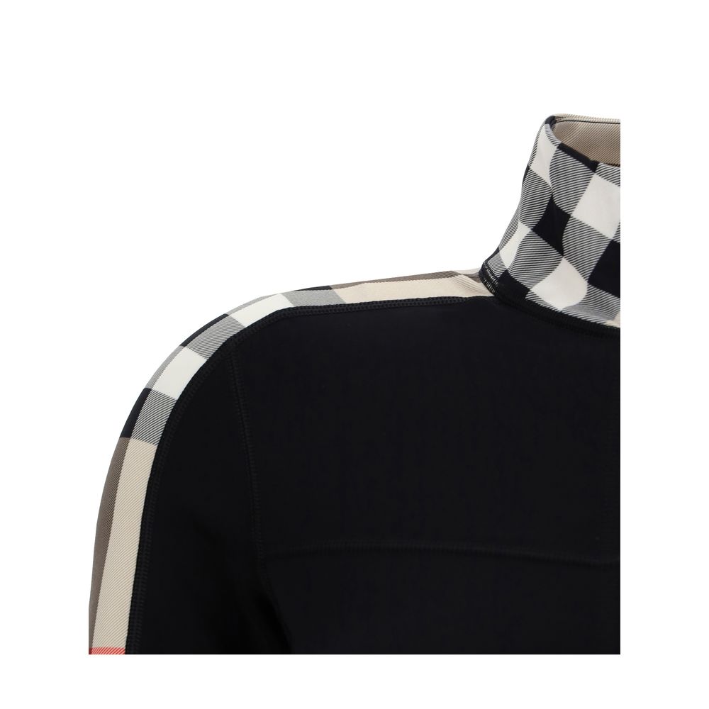 Burberry Black Elastane Sweatshirt - Image 3