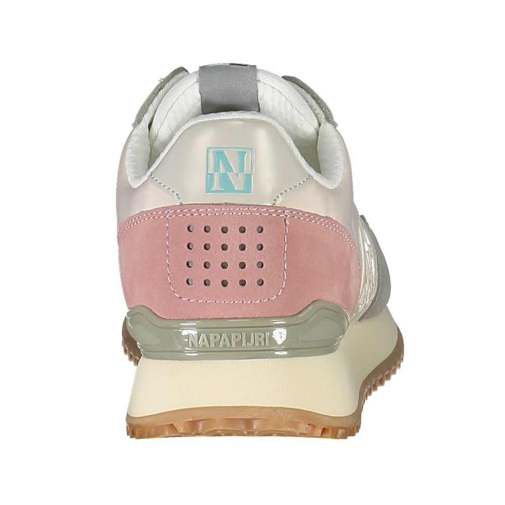 Napapijri Pink Polyester Sneaker - Image 3