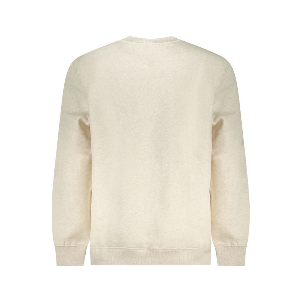 Tommy Hilfiger Beige Cotton Men Sweatshirt - Image 3