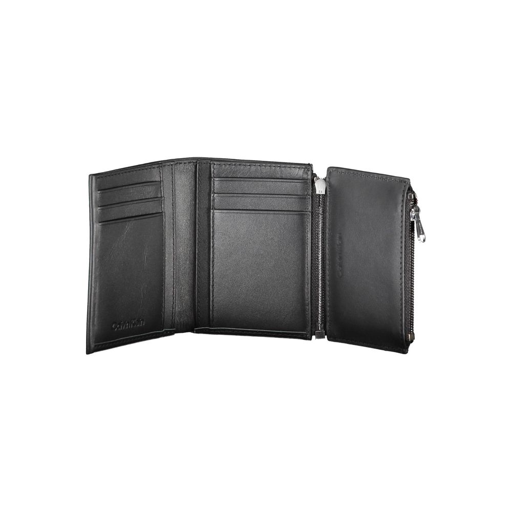 Calvin Klein Black Leather Wallet - Image 3
